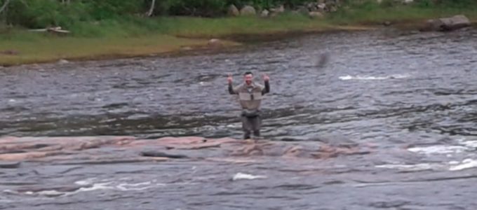 La pêche semble bien commencé