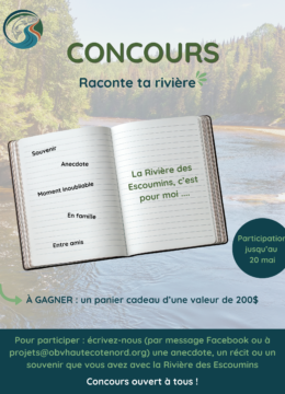 Concours raconte ta rivière Concours raconte ta rivière